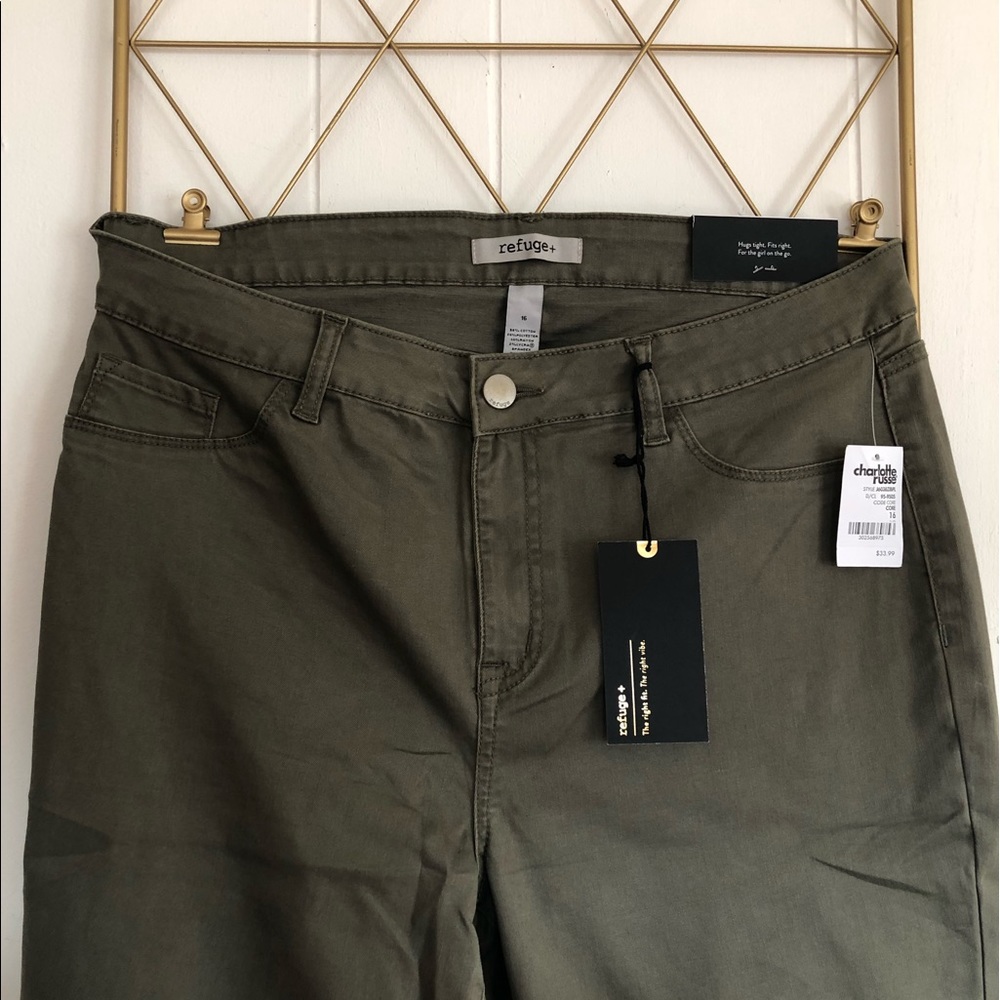 NWT Olive Green Skintight Legging